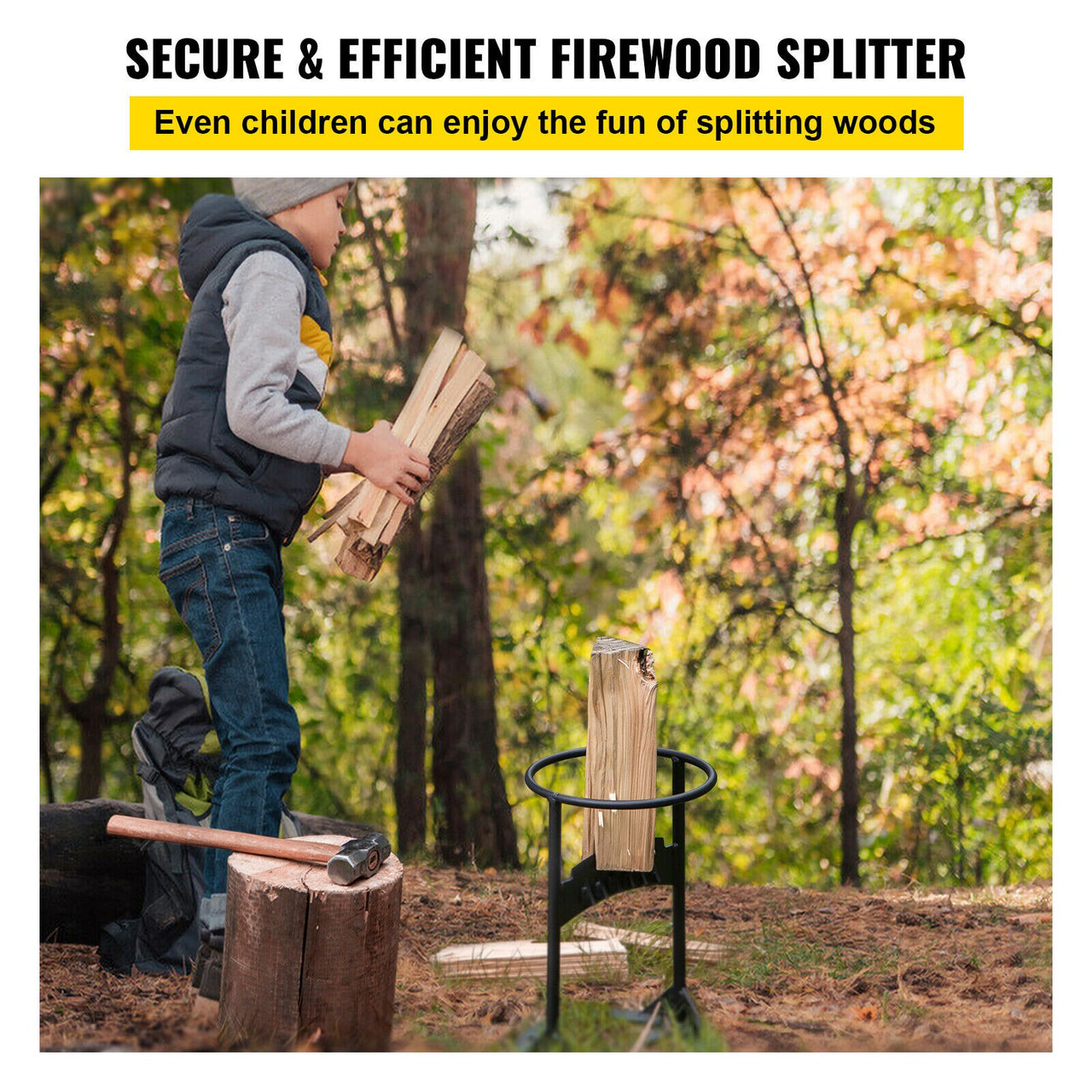 Steel Firewood Splitter