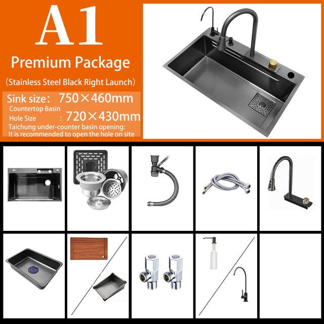 KawayMigi™ Kitchen Sink