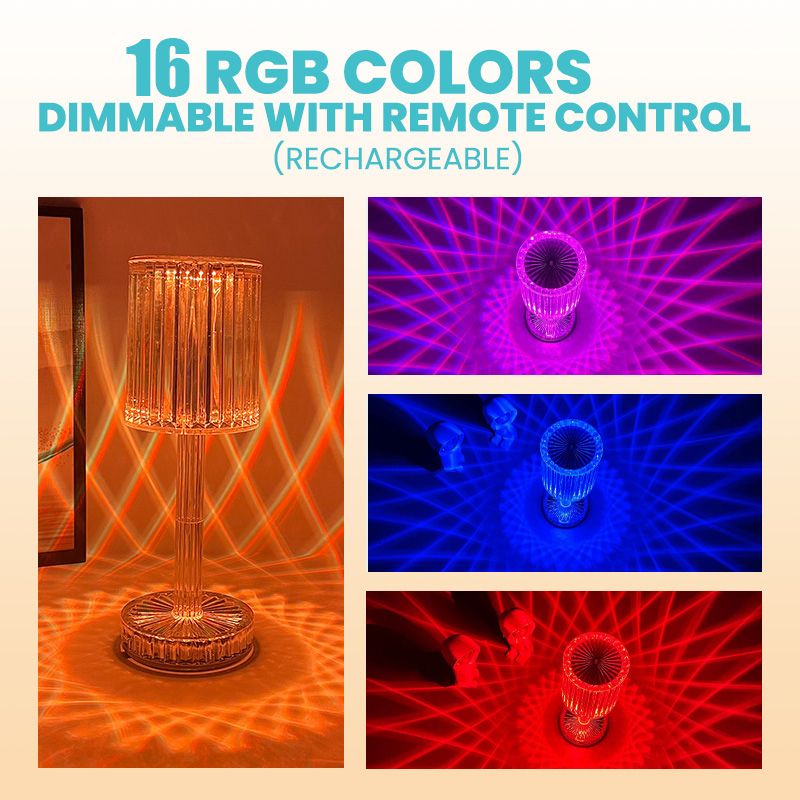 Touching Control  Crystal Lamp