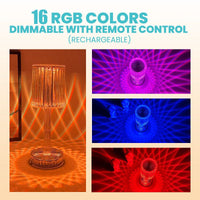 Thumbnail for Touching Control  Crystal Lamp