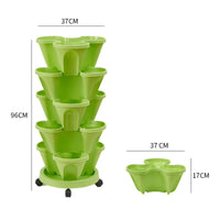 Thumbnail for 🌼Plant Festival Special -Stand Stacking Planters Strawberry Planting Pots