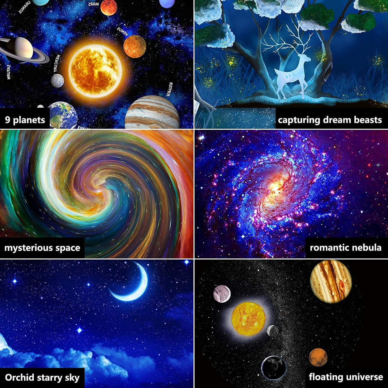 360 PLANETARIUM GALAXY PROJECTOR