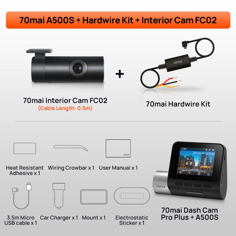 70mai Dash Cam Pro Plus+