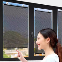 Thumbnail for Retractable Window Roller Sunshade