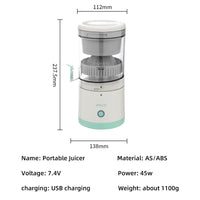Thumbnail for PORTABLE ELECTRIC JUICER