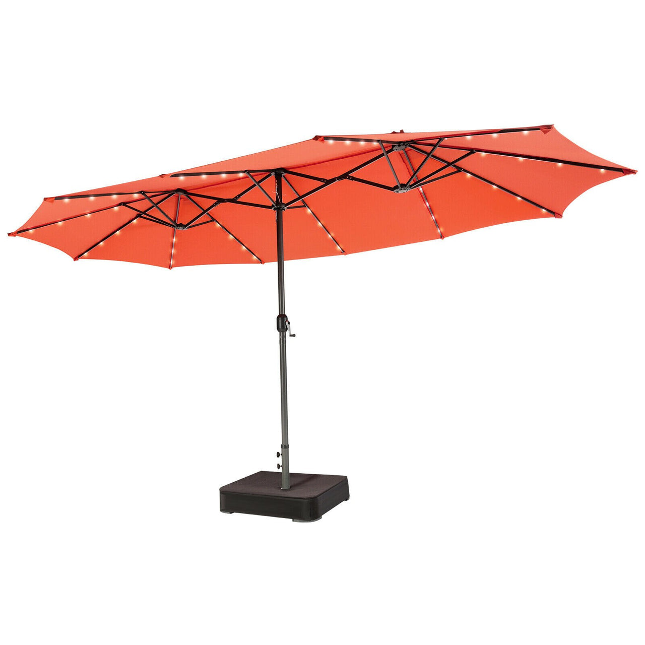 15ft Patio Market Umbrella with base