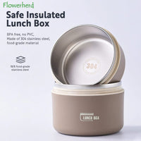 Thumbnail for PORTABLE INSULATED LUNCH CONTAINER SET