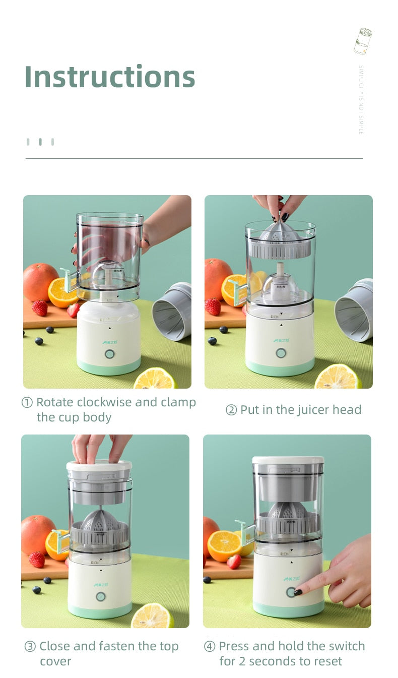 PORTABLE ELECTRIC JUICER