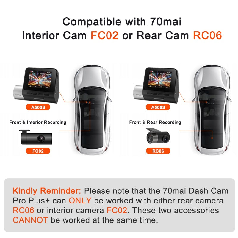 70mai Dash Cam Pro Plus+