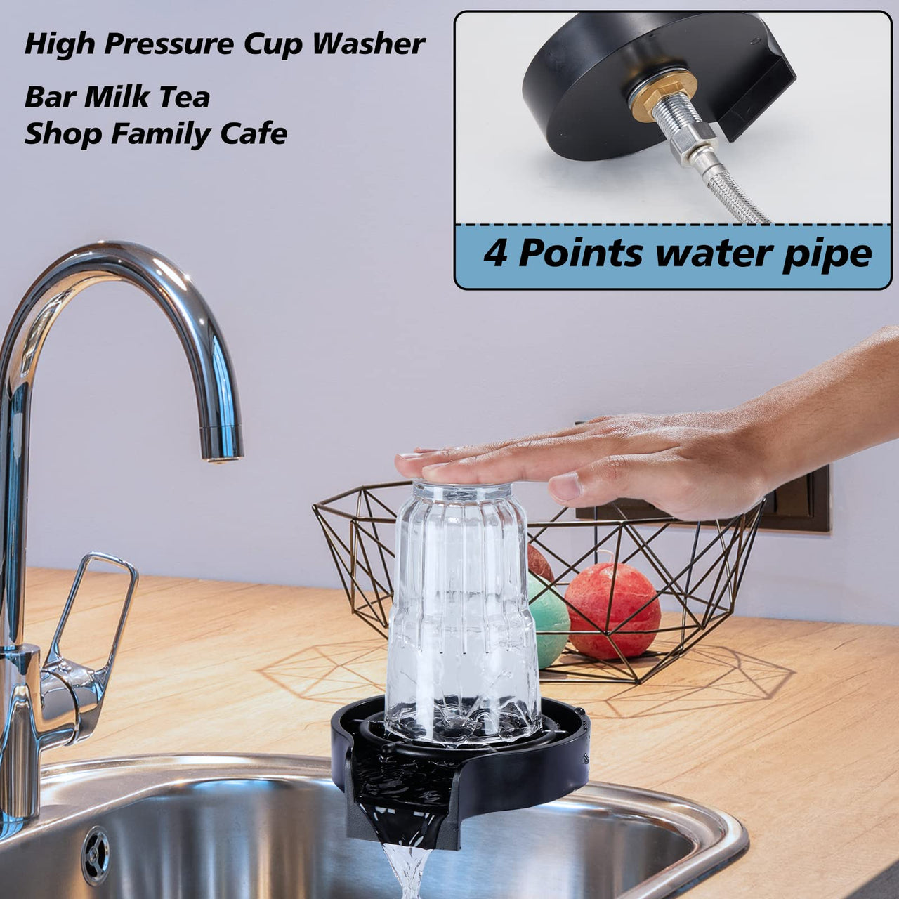 Automatic Glass Cup Washer