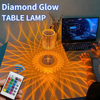 Thumbnail for Touching Control  Crystal Lamp