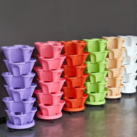 Thumbnail for 🌼Plant Festival Special -Stand Stacking Planters Strawberry Planting Pots