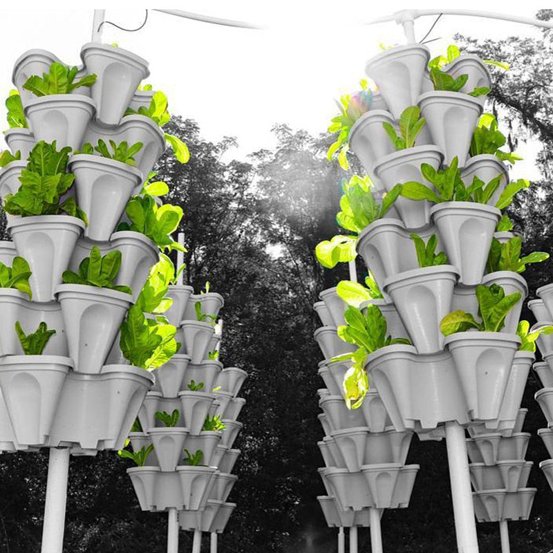🌼Plant Festival Special -Stand Stacking Planters Strawberry Planting Pots