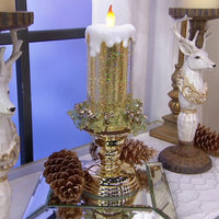 Thumbnail for LED Christmas Candles With Pedestal