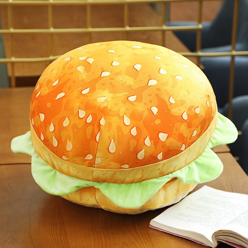 HAMBURGER PILLOW SEAT CUSHION