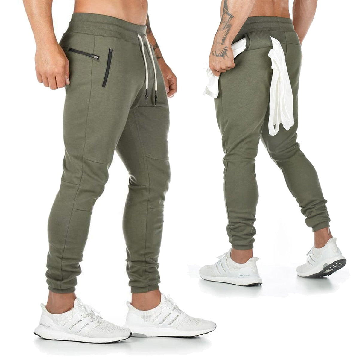 Men Gym Cargo Pants