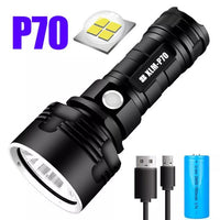 Thumbnail for Waterproof LED Flashlight High Lumens