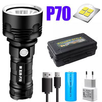 Thumbnail for Waterproof LED Flashlight High Lumens