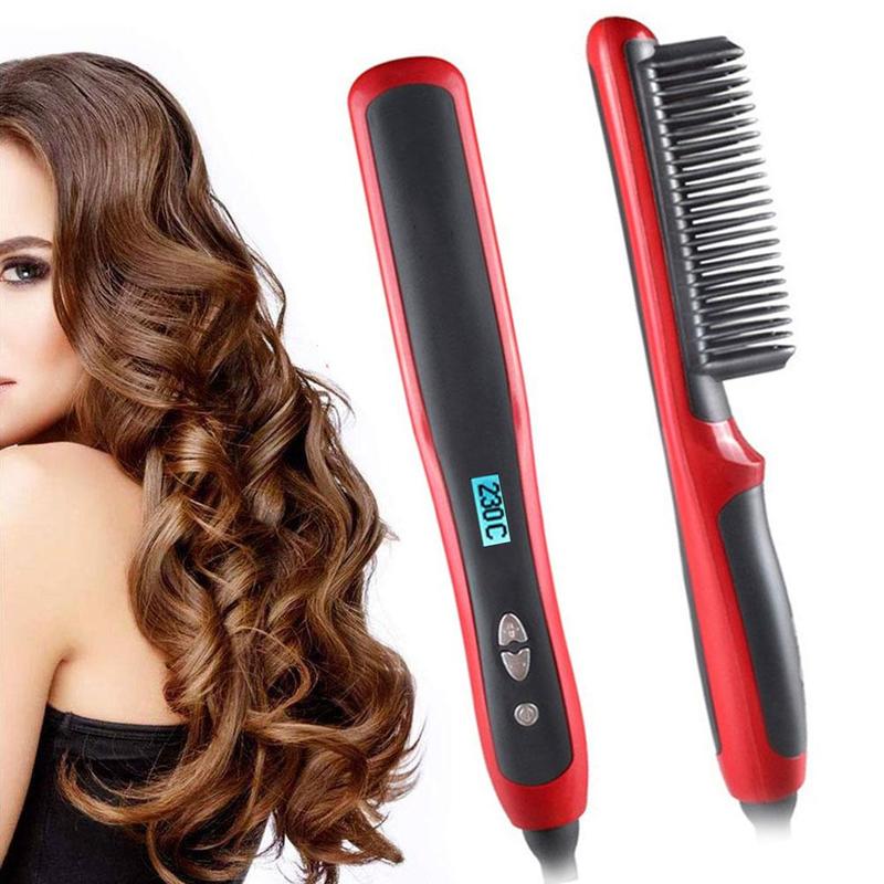 Electric Hot Comb Hair Styler