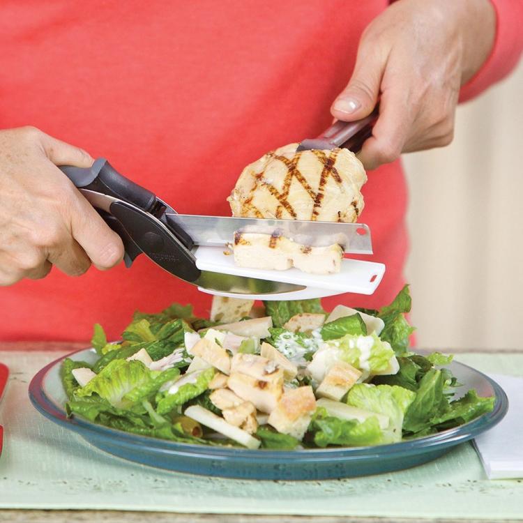 2-in-1 Knife and Cutting Board