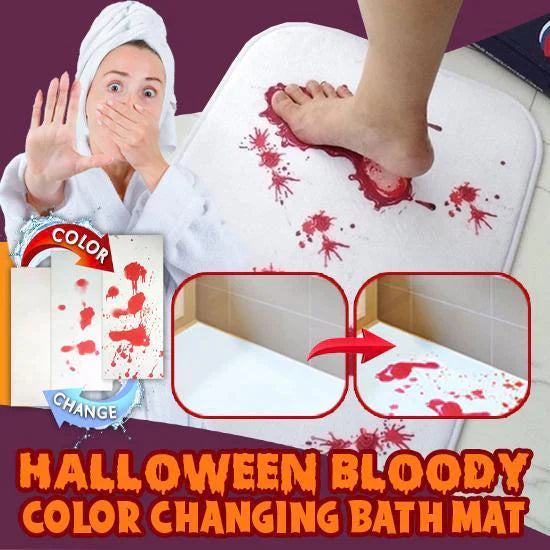 BLOODY BATH MAT