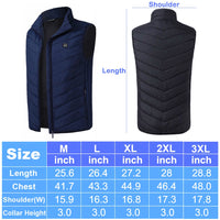 Thumbnail for FlexoTherm™ Unisex Heated Vest (Premium and Lightweight Fabric)