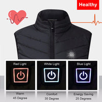 Thumbnail for FlexoTherm™ Unisex Heated Vest (Premium and Lightweight Fabric)