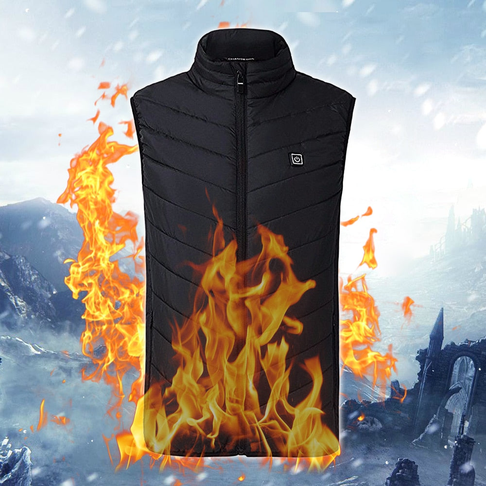 FlexoTherm™ Unisex Heated Vest (Premium and Lightweight Fabric)