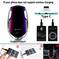 Thumbnail for Wireless Automatic Sensor Car Phone Holder And Charger