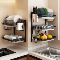 Thumbnail for Multi-Tier Stainless Steel Storage Rack