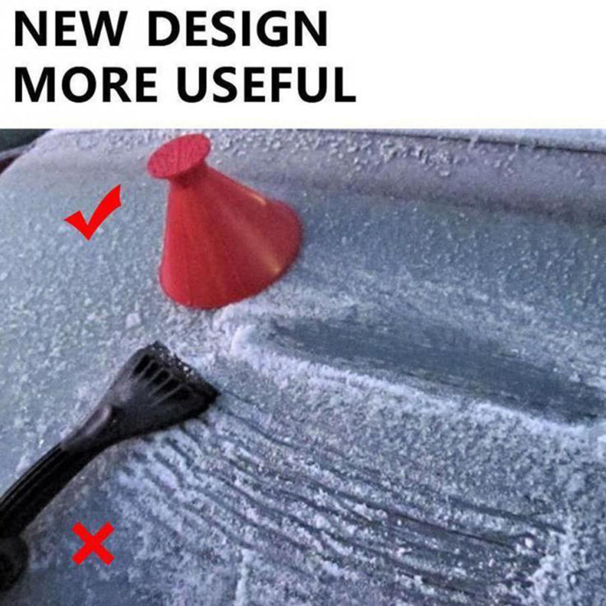 Car Windshield Ice Scraper Tool