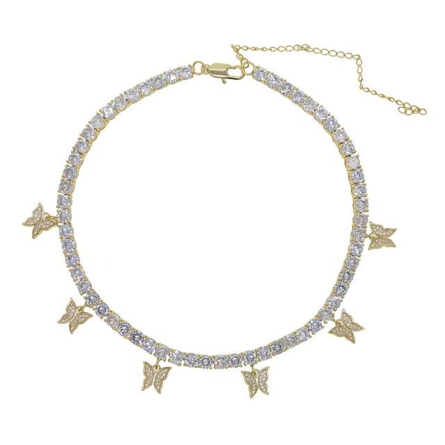 MEGAN BUTTERFLY CHOKER