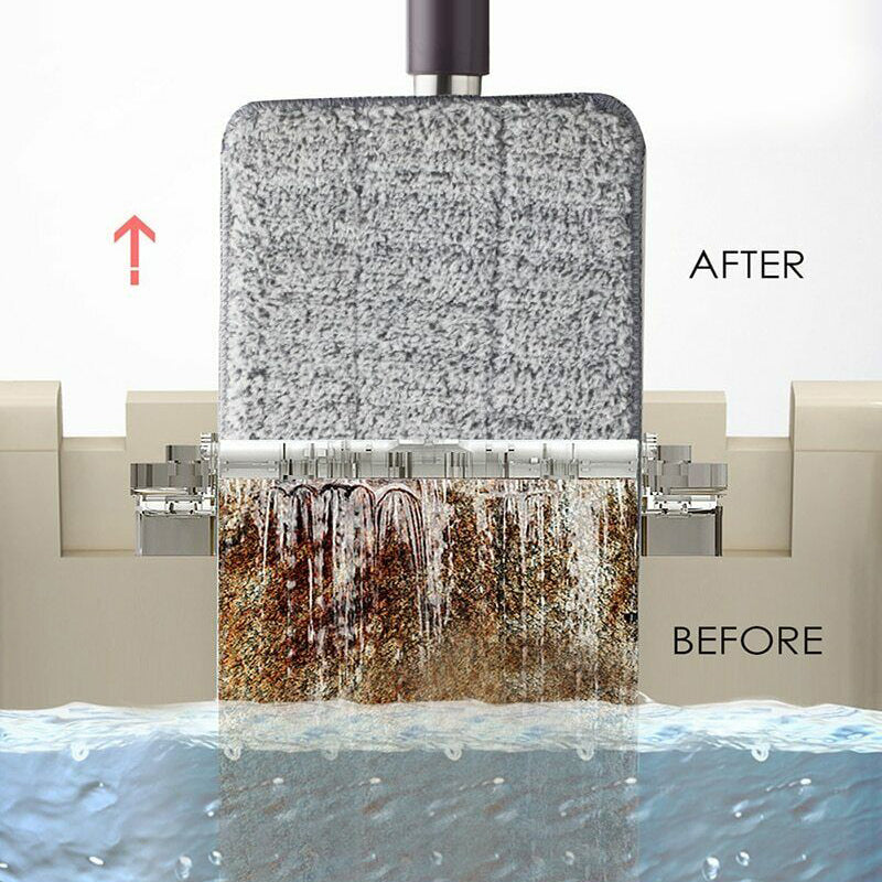 NEW NO-HAND WASHING LAZY MOP