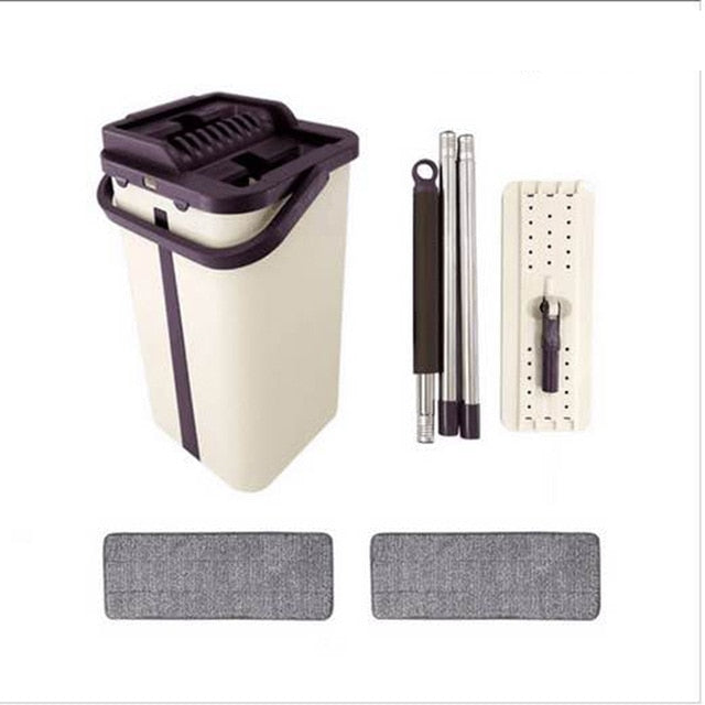 NEW NO-HAND WASHING LAZY MOP