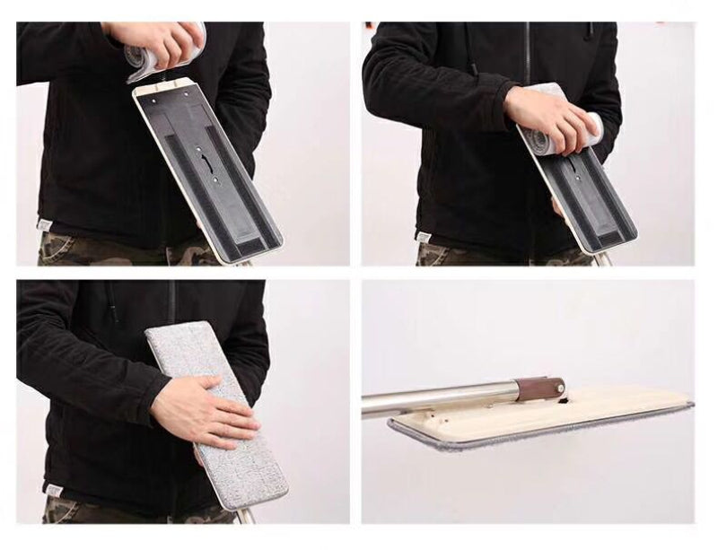 NEW NO-HAND WASHING LAZY MOP