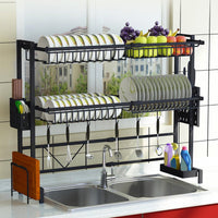 Thumbnail for Multi-use Stainless Steel Dishes Rack