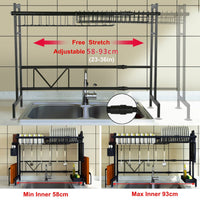 Thumbnail for Multi-use Stainless Steel Dishes Rack