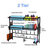 Thumbnail for Multi-use Stainless Steel Dishes Rack