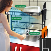 Thumbnail for Multi-use Stainless Steel Dishes Rack