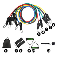 Thumbnail for Resistance Bands (11pcs/set) [Stay At Home]