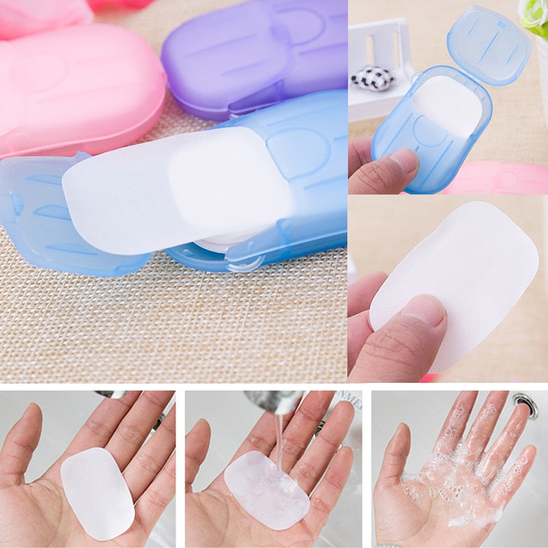 Portable Hand-Washing Paper