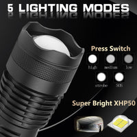 Thumbnail for Waterproof navy special flashlight high lumen