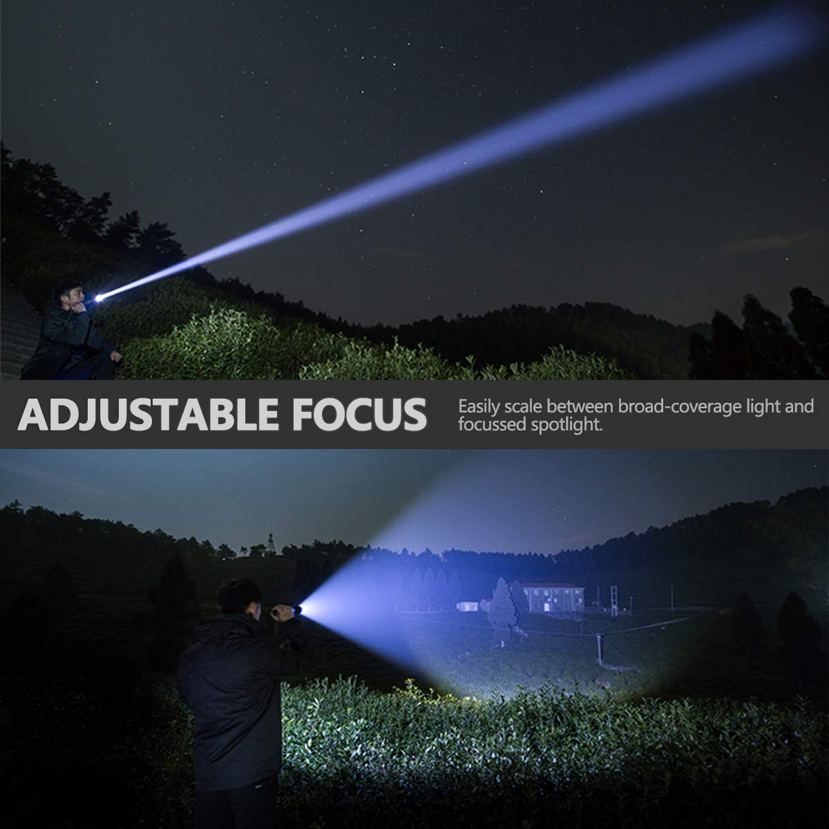 Waterproof navy special flashlight high lumen