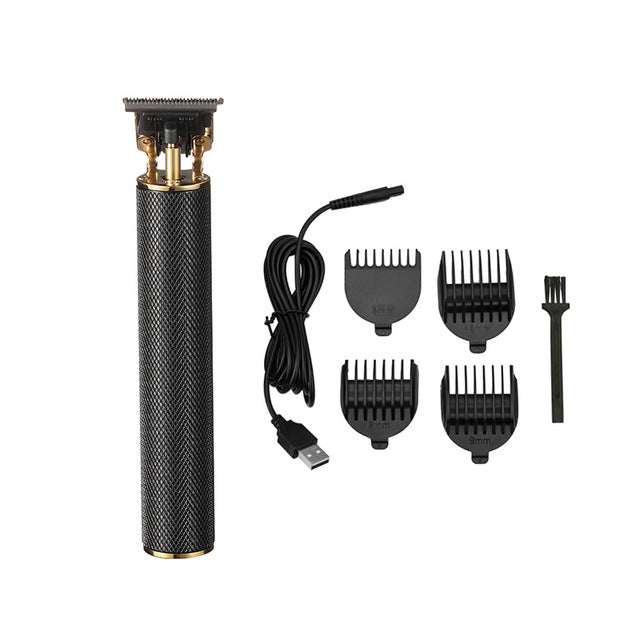 Electric Pro Grooming Rechargeable Cordless Close Cutting T-Blade Trimmer