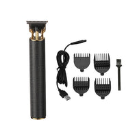 Thumbnail for Electric Pro Grooming Rechargeable Cordless Close Cutting T-Blade Trimmer