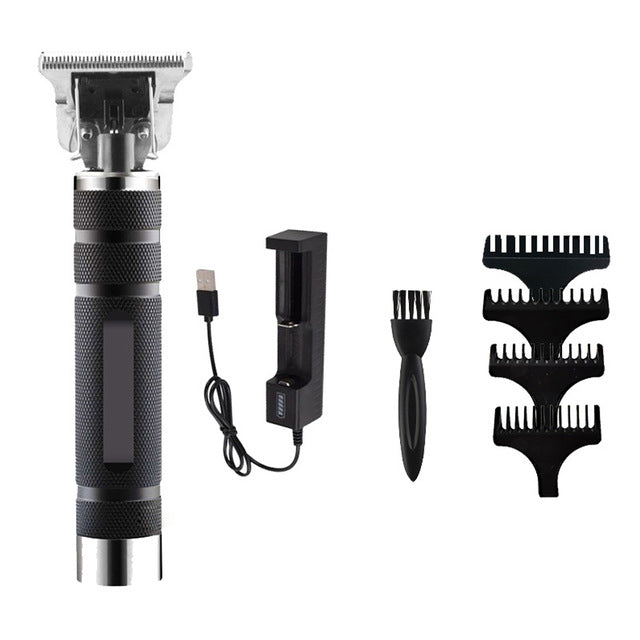 Electric Pro Grooming Rechargeable Cordless Close Cutting T-Blade Trimmer