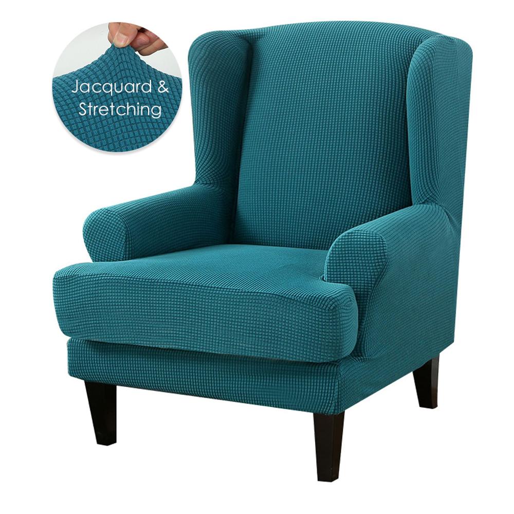 Wing back Chair Cover