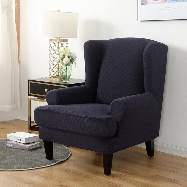 Wing back Chair Cover
