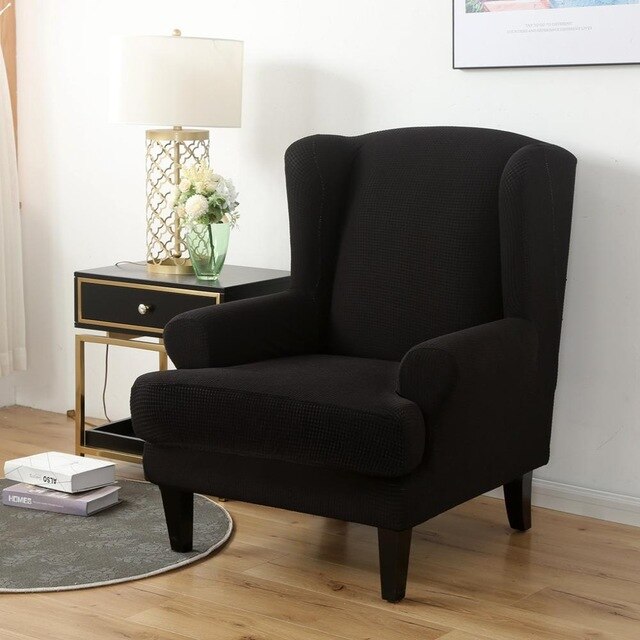 Wing back Chair Cover