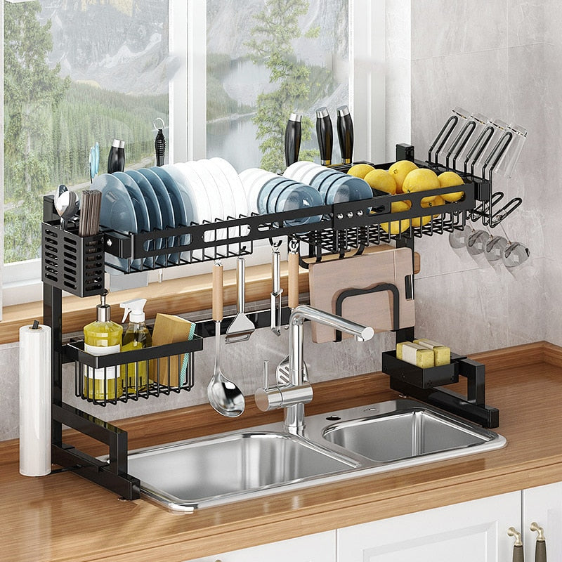 Adjustable Kitchen Dish Rack
